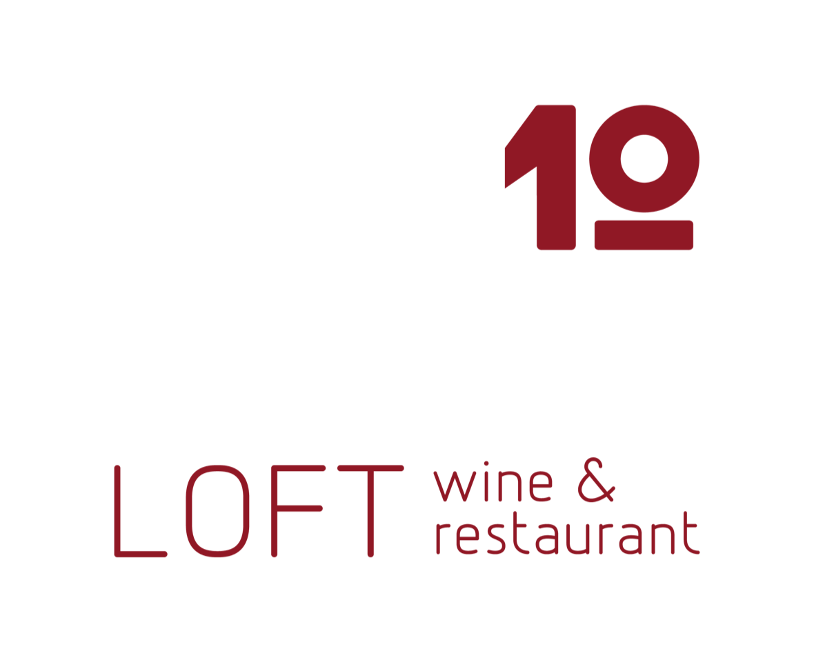 logo primo piano loft bianco e ross